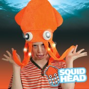 Flashing Squid Hat 