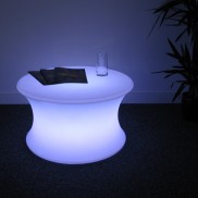 Light Up Mood Curved Table