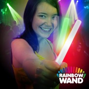 Light Up Rainbow Wand - LED Glow Stick